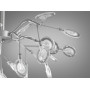 Зображення Стельова люстра Світлячок хром сатин 30 ламп ИМ Light-Deco 3 