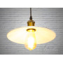 Зображення Світильник-підвіс Лофт білий золота патина E27 26 см ИМ Light-Deco 3 
