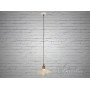 Зображення Світильник-підвіс Лофт білий золота патина E27 26 см ИМ Light-Deco 1 
