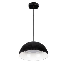 Люстра підвісна світлодіодна LED Levistella 781PL3956 (300) BK+WH чорна + білий