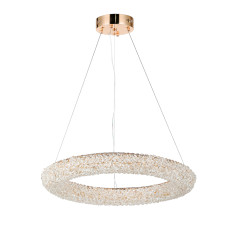 Люстра подвесная светодиодная LED кольцо Levistella 921017 (600) FGD золото