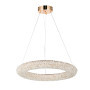 Изображение Люстра подвесная светодиодная LED кольцо Levistella 921017 (600) FGD золото ИМ Light-Deco 