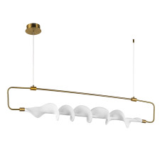 Люстра підвісна світлодіодна Levistella LED 7813173 AB бронза