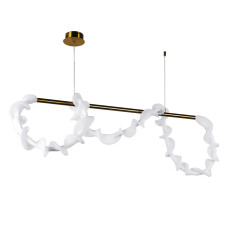 Люстра підвісна світлодіодна Levistella LED 7813177 (1200) AB бронза