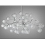 Изображение Люстра Світлячок хром сатин 45 ламп G4 ИМ Light-Deco 2 