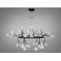 Изображение Підвісна люстра Світлячок чорна 54 плафони лофт ИМ Light-Deco 