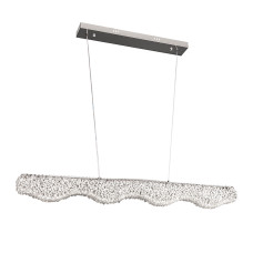 Люстра підвісна світлодіодна кришталева LED Levistella 7897202 (950) CH хром