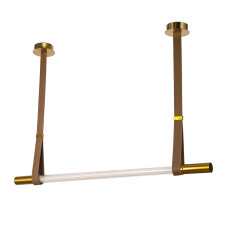 Люстра підвісна світлодіодна LED світильник підвісний Levistella 807B01 (1200) AB+LBN бронза