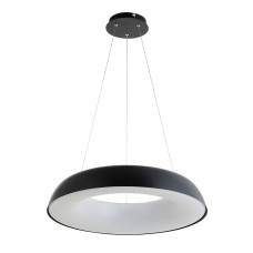 Люстра подвесная светодиодная смарт LED-кольцо Levistella 797MD6018 (580) BK черная