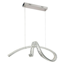 Люстра подвесная хрустальная декоративная LED Levistella 799L8966 (800) CH хром