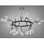 Изображение Люстра підвісна Світлячок чорна 45 плафонів ИМ Light-Deco 1 