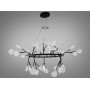 Изображение Люстра підвісна Світлячок чорна 45 плафонів ИМ Light-Deco 