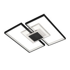 Світильник стельовий світлодіодний (смарт люстра) Levistella LED 7871027, колір білий + чорний