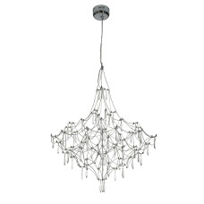 Люстра підвісна світлодіодна Levistella LED 918L981 (800) CH хром