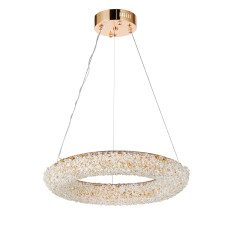 Люстра подвесная светодиодная LED кольцо Levistella 921017 (500) FGD золото