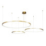 Зображення Люстра підвісна світлодіодна LED кільця Levistella 7529832-3B BRONZE LED (600+800+1000) бронза ИМ Light-Deco 