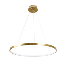 Люстра підвісна світлодіодна LED кільце Levistella 7529832-1 BRONZE LED (600) бронза