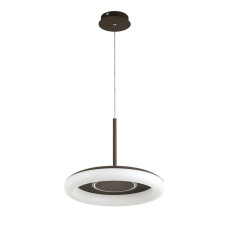 Люстра підвісна світлодіодна, LED кільце Levistella 797MD6006 (400) CF коричнева
