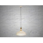 Зображення Світильник підвіс Лофт білий золота патина E27 39 см ИМ Light-Deco 1 