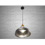 Изображение Світильник-підвіс Лофт чорний срібляста патина E27 ИМ Light-Deco 2 