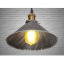 Зображення Світильник підвіс Лофт чорний срібляста патина E27 ИМ Light-Deco 3 