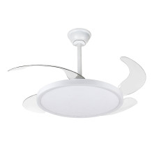 Люстра-вентилятор потолочная светодиодная LED Levistella 7943043 (42) WH белая
