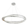 Изображение Люстра подвесная хрустальная, LED кольцо Levistella 799L8801 (800) CH хром ИМ Light-Deco 