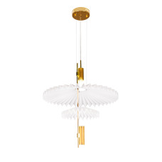 Люстра підвісна світлодіодна декоративна Levistella 792D1297 (300+600) AB золото + білий