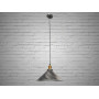 Зображення Світильник підвісний Diasha Лофт чорний срібляста E27 ИМ Light-Deco 1 