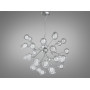 Изображение Підвісна люстра Світлячок 36 ламп хром сатин ИМ Light-Deco 1 