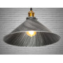 Зображення Світильник підвісний Diasha Лофт чорний срібляста E27 ИМ Light-Deco 3 