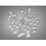 Изображение Підвісна люстра Світлячок 36 ламп хром сатин ИМ Light-Deco 