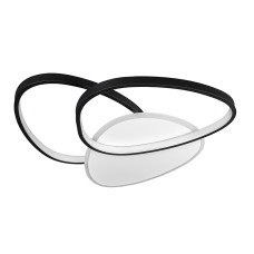 Світильник світильник стельовий (смарт люстра) Levistella LED 7871018, колір чорний + білий