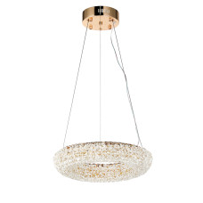 Люстра подвесная светодиодная LED кольцо Levistella 921017 (400) FGD золото
