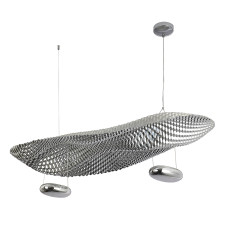 Люстра підвісна світлодіодна декоративна LED Levistella 792D1315 CH хром