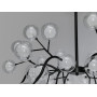 Зображення Люстра Світлячок чорна 54 лампи прозорі кулі ИМ Light-Deco 2 