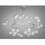 Зображення Підвісна люстра Світлячок хром сатин 54 лампи ИМ Light-Deco 2 