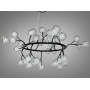 Изображение Підвісна люстра Світлячок чорна 45 плафонів ИМ Light-Deco 2 