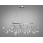 Изображение Підвісна люстра Світлячок хром сатин 54 плафони ИМ Light-Deco 
