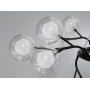 Изображение Підвісна люстра Світлячок чорна 45 плафонів ИМ Light-Deco 3 