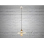 Зображення Світильник підвіс Лофт білий золота патина E27 21 см ИМ Light-Deco 1 