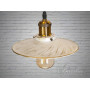 Зображення Світильник підвіс Лофт білий золота патина E27 21 см ИМ Light-Deco 