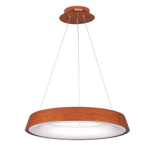 Люстра підвісна світлодіодна, LED кільце Levistella 781P4028 (500) LWD колір темне дерево
