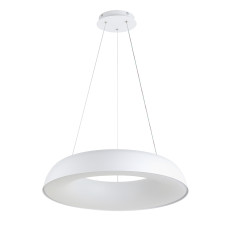 Люстра підвісна світлодіодна смарт LED-кільце Levistella 797MD6018 (580) WH біла