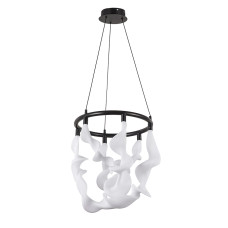 Люстра підвісна світлодіодна Levistella LED 7813175 BK чорна