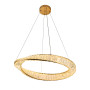 Зображення Люстра підвісна кришталева, LED кільце Levistella 799L8812 (600) FGD золото ИМ Light-Deco 1 
