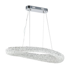 Люстра подвесная светодиодная LED кольцо Levistella 921035L (800) CH хром