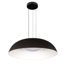 Люстра подвесная светодиодная LED Levistella 781PL3953 (600) BK+WH черная + белый