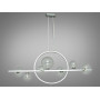 Изображение Люстра підвіс лінійна Diasha Loft хром 7 ламп LED ИМ Light-Deco 