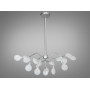 Зображення Підвісна люстра Світлячок хром сатин 18 ламп G4 ИМ Light-Deco 